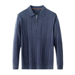 Striped Color Collision Design Bottoming Shirt, Menswear, CERPELO