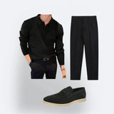 Midnight Black Combo, Menswear, CERPELO